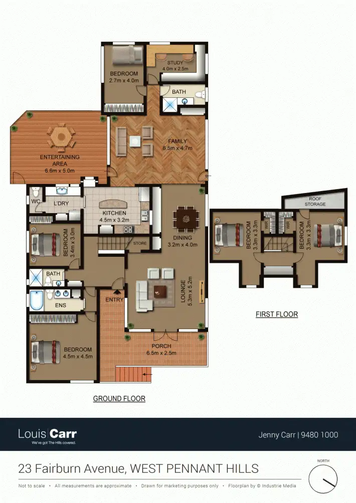 Floorplan of Homely house listing, 23 Fairburn Avenue, West Pennant Hills NSW 2125
