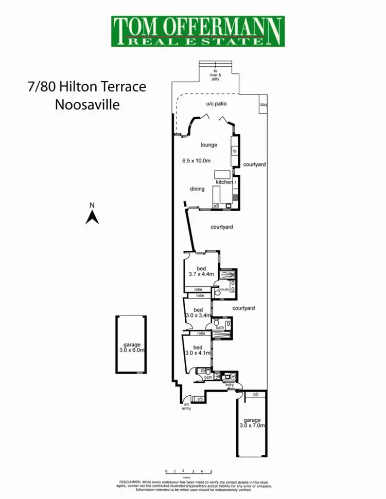 Floorplan of Homely unit listing, 7/86 Hilton Terrace, Noosaville QLD 4566