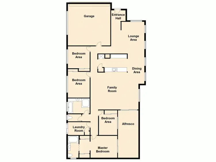 Floorplan of Homely house listing, 18 Tuckeroo Place, Sunnybank Hills QLD 4109