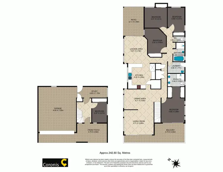 Floorplan of Homely house listing, 63 Escarpment Drive, Springfield QLD 4300