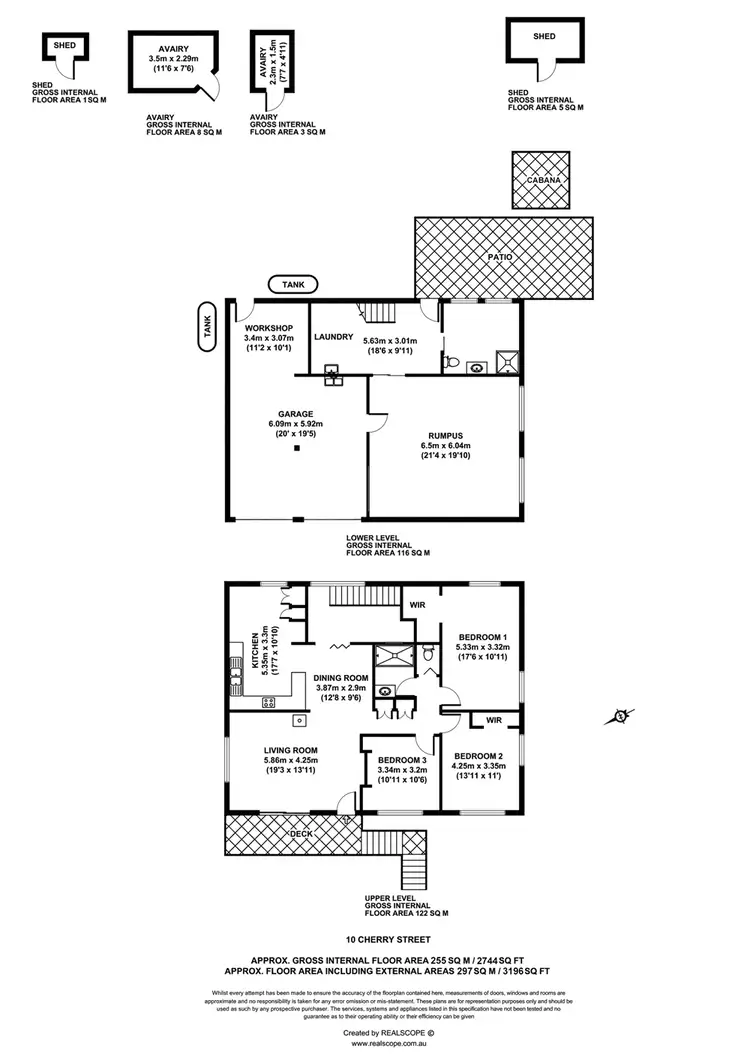 Floorplan of Homely house listing, 10 Cherry Street, Brighton QLD 4017