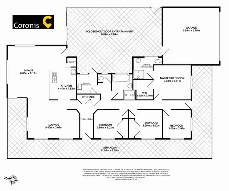 Floorplan of Homely house listing, 2 Fairview Crescent, Highfields QLD 4352