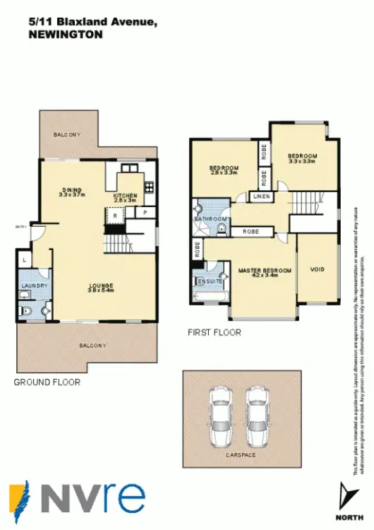 Floorplan of Homely unit listing, 5/11 Blaxland Avenue, Newington NSW 2127