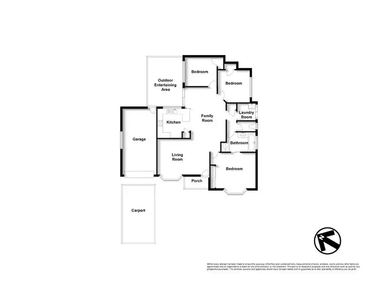 Floorplan of Homely house listing, 18 Whipbird Court, Bellmere QLD 4510