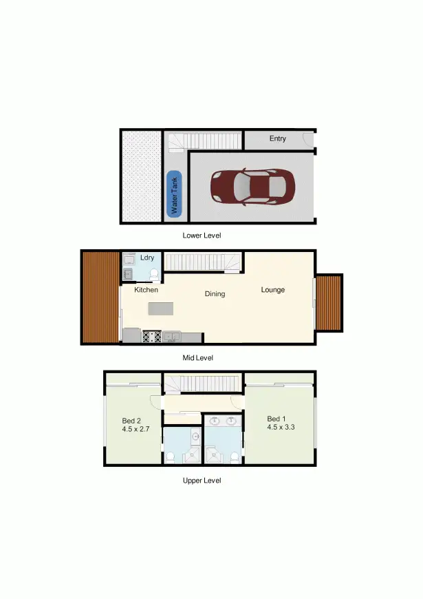 Floorplan of Homely house listing, 6/192 Gosford Road, Adamstown NSW 2289