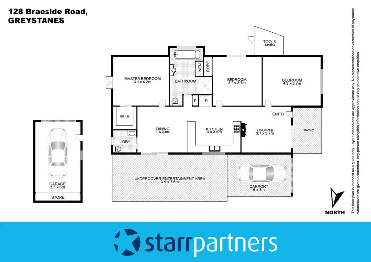 Floorplan of Homely house listing, 128 Braeside Road, Greystanes NSW 2145