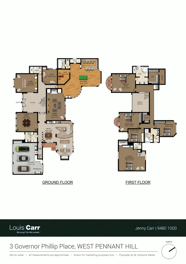 Floorplan of Homely house listing, 3 Governor Phillip Place, West Pennant Hills NSW 2125