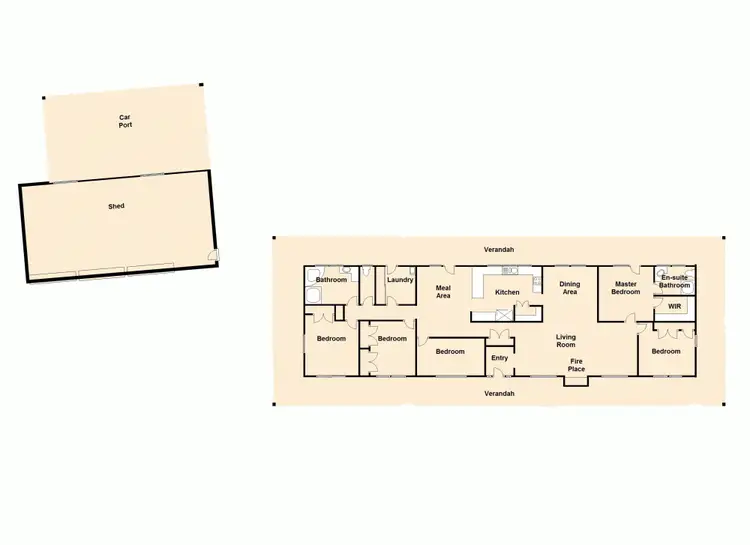 Floorplan of Homely rural property listing, 399 Oakey Flat Road, Morayfield QLD 4506