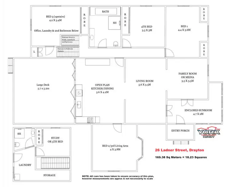 Floorplan of Homely house listing, 26 Ladner Street, Drayton QLD 4350