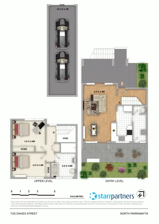 Floorplan of Homely townhouse listing, 7/20 Davies Street, North Parramatta NSW 2151