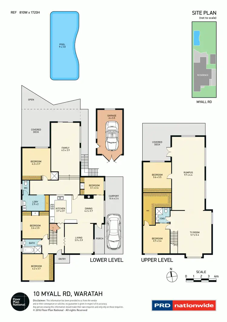 Floorplan of Homely house listing, 10 Myall Road, Waratah NSW 2298