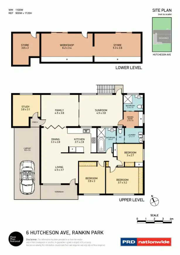 Floorplan of Homely house listing, 6 Hutcheson Avenue, Rankin Park NSW 2287