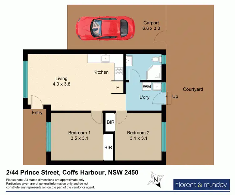 Floorplan of Homely house listing, 2/44 Prince St, Coffs Harbour NSW 2450