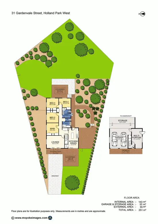 Floorplan of Homely house listing, 31 Gardenvale Street, Holland Park West QLD 4121