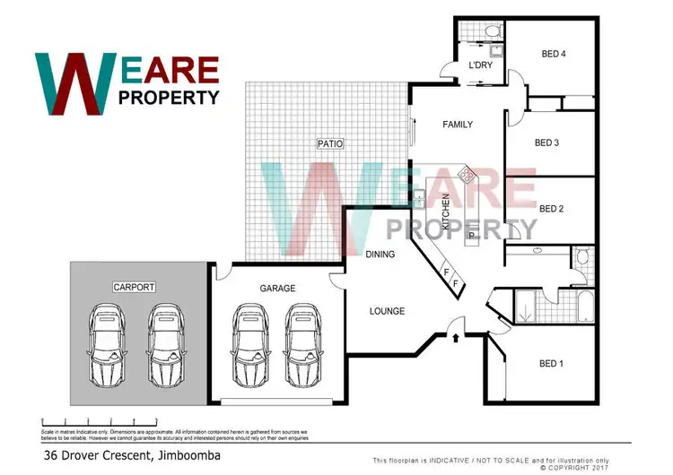 Floorplan of Homely house listing, 36 Drover Cres, Jimboomba QLD 4280