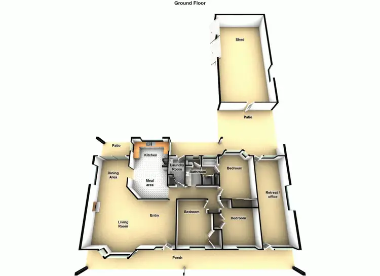 Floorplan of Homely house listing, 46 Henderson Road, Burpengary QLD 4505