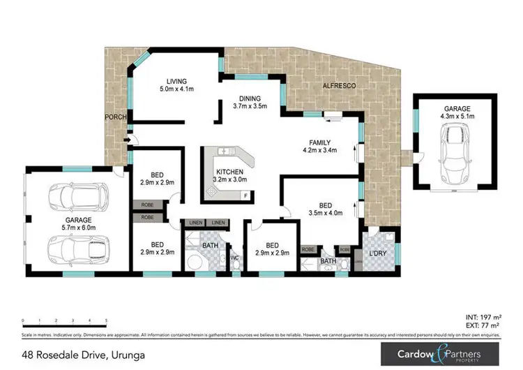 Floorplan of Homely house listing, 48 Rosedale Drive, Urunga NSW 2455