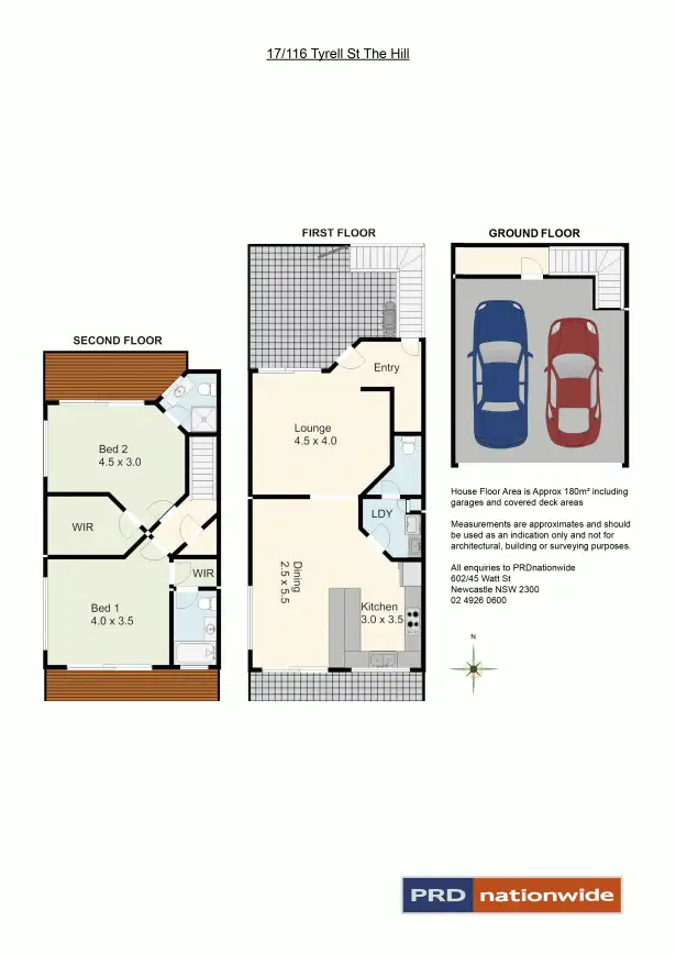 Floorplan of Homely house listing, 17/116 Tyrrell Street, The Hill NSW 2300