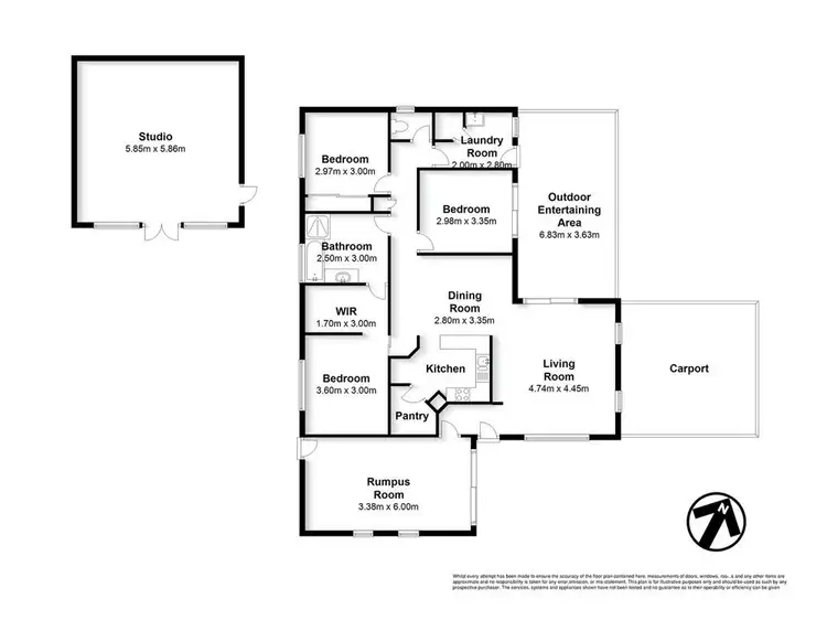 Floorplan of Homely house listing, 10 Carabeen Court, Narangba QLD 4504