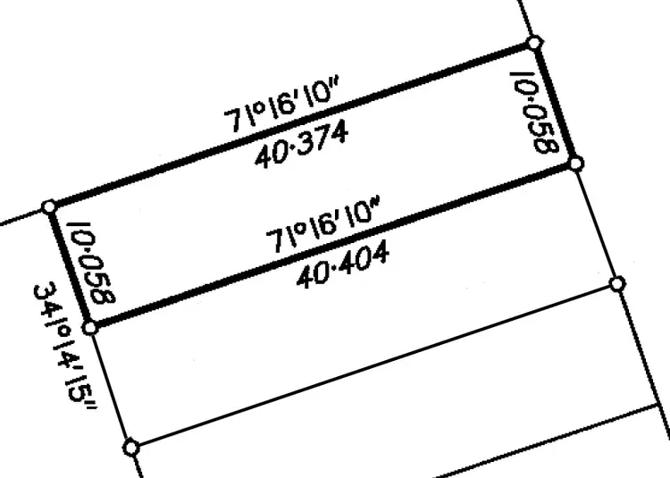 Floorplan of Homely land listing, 436A Flinders Parade, Brighton QLD 4017
