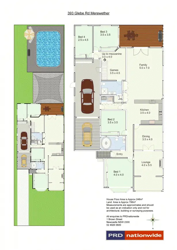 Floorplan of Homely house listing, 393 Glebe Road, Merewether NSW 2291