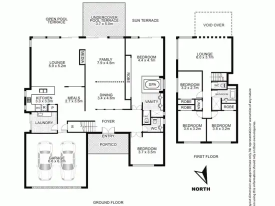 Floorplan of Homely house listing, 8 Masthead Quay, Noosa Waters QLD 4566