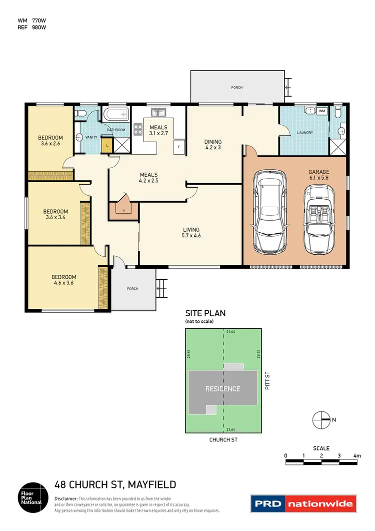 Floorplan of Homely house listing, 48 Church St, Mayfield NSW 2304