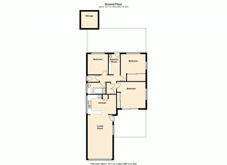 Floorplan of Homely house listing, 48 Board Street, Deagon QLD 4017