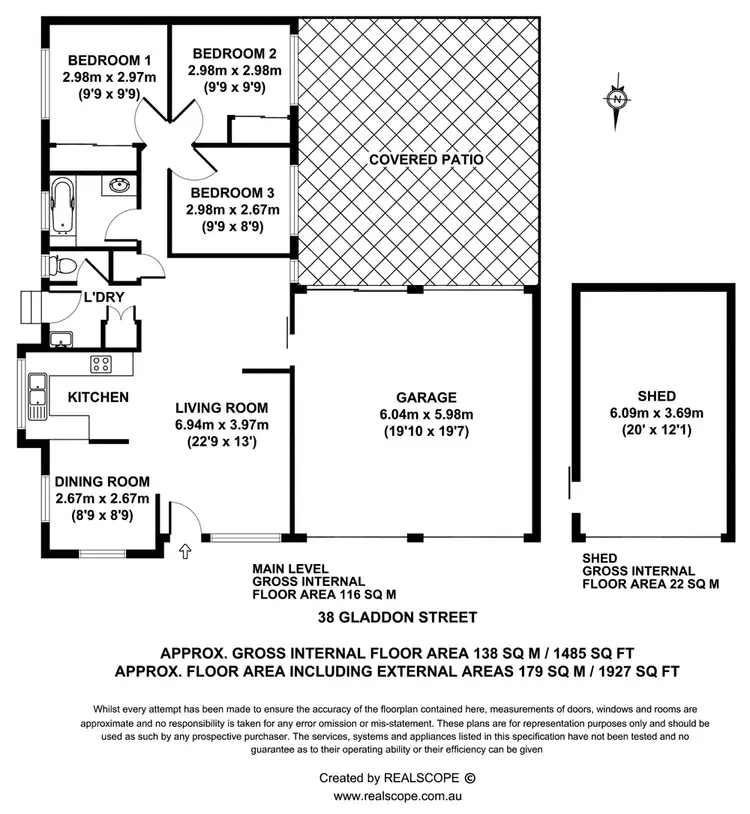 Floorplan of Homely house listing, 38 Gladdon Street, Bald Hills QLD 4036