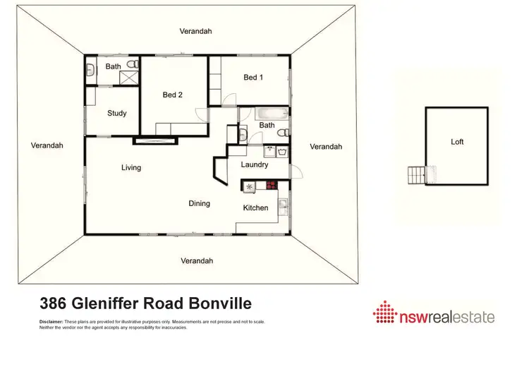 Floorplan of Homely house listing, 386 Gleniffer Road, Bonville NSW 2450