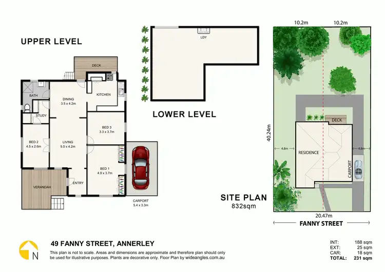 Floorplan of Homely house listing, 49 FANNY STREET, Annerley QLD 4103