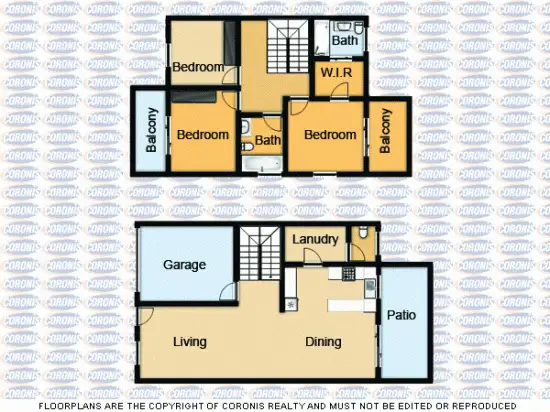 Floorplan of Homely townhouse listing, 6/210 Government Road, Forest Lake QLD 4078