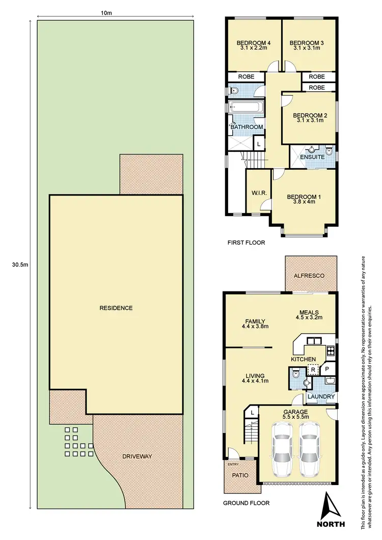 Floorplan of Homely house listing, 125 Aliberti Drive, Blacktown NSW 2148