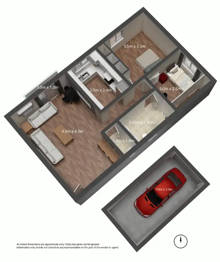 Floorplan of Homely unit listing, 6/2-6 William Street, Ryde NSW 2112