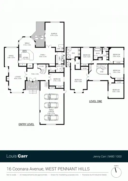 Floorplan of Homely house listing, 16 Coonara Avenue, West Pennant Hills NSW 2125