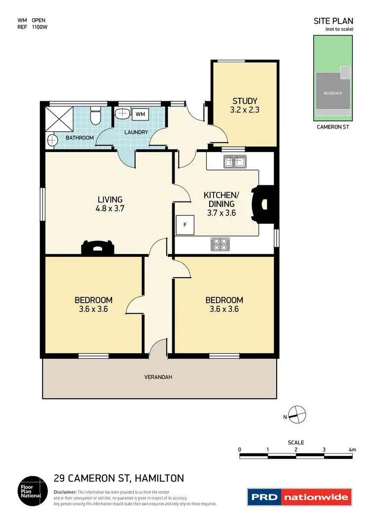 Floorplan of Homely house listing, 29 Cameron Street, Hamilton NSW 2303