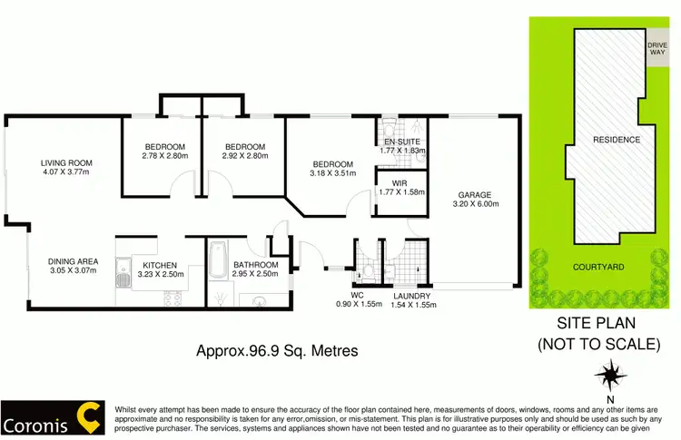 Floorplan of Homely villa listing, 10/119 Kakadu Circuit, Zillmere QLD 4034