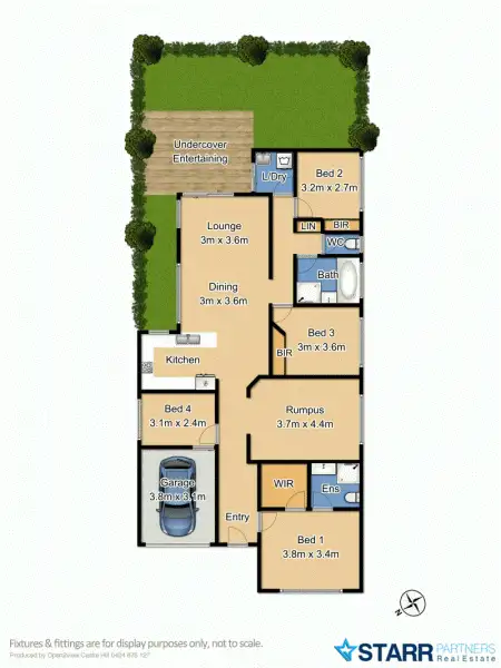 Floorplan of Homely house listing, 107 Greendale Terrace, Quakers Hill NSW 2763