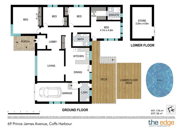 Floorplan of Homely house listing, 69 Prince James Avenue, Coffs Harbour NSW 2450