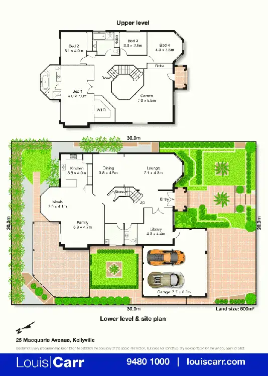 Floorplan of Homely house listing, 25 Macquarie Avenue, Kellyville NSW 2155