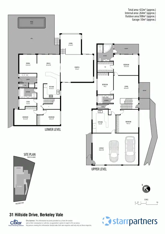 Floorplan of Homely house listing, 31 Hillside Drive, Berkeley Vale NSW 2261