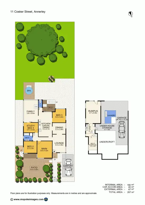 Floorplan of Homely house listing, 11 Cosker Street, Annerley QLD 4103