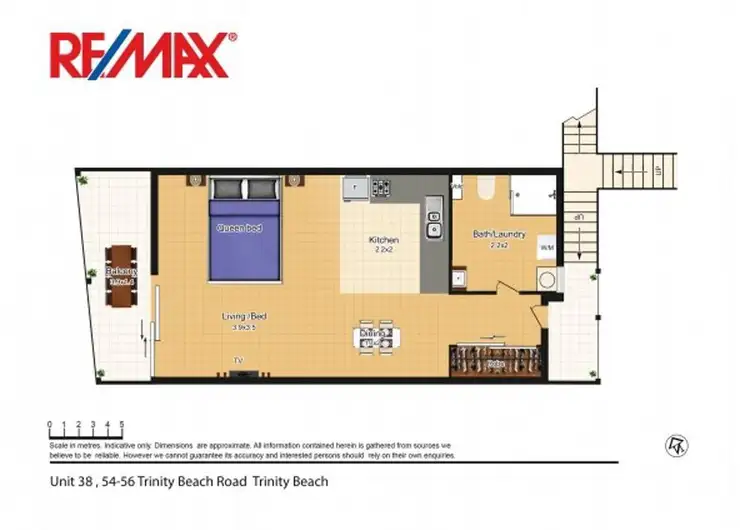 Floorplan of Homely unit listing, 38/54-66 Trinity Beach Road, Trinity Beach QLD 4879
