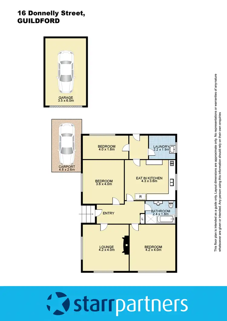 Floorplan of Homely house listing, 16 Donnelly Street, Guildford NSW 2161