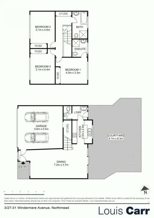 Floorplan of Homely house listing, 3/27-31 Windermere Avenue, Northmead NSW 2152