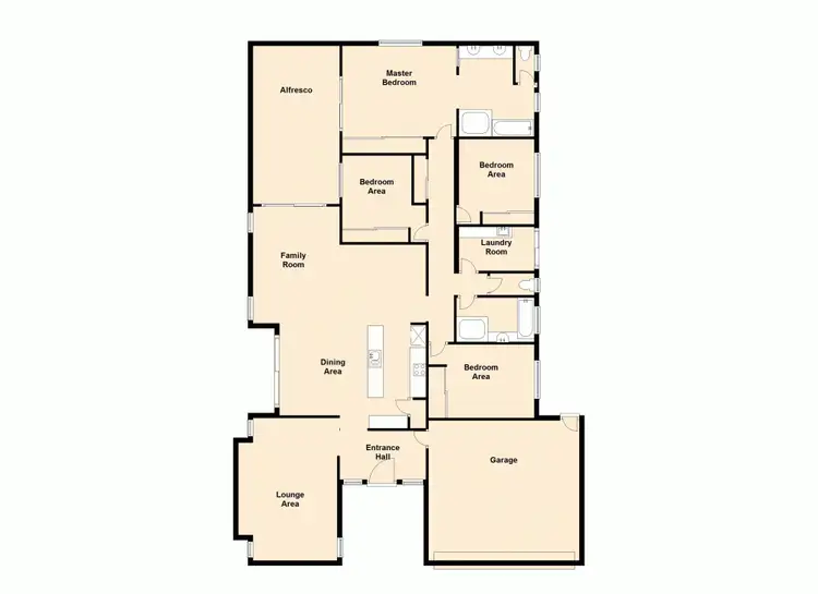 Floorplan of Homely house listing, 12 Bottlebrush Street, Heathwood QLD 4110