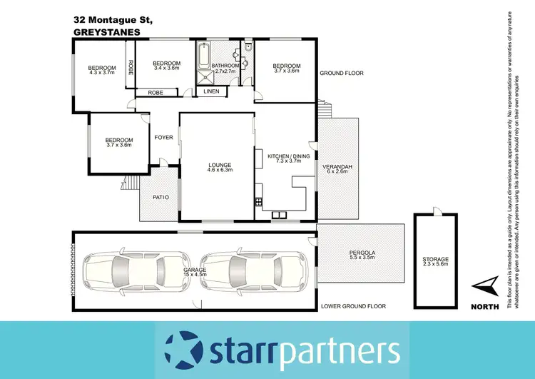 Floorplan of Homely house listing, 32 Montague Street, Greystanes NSW 2145