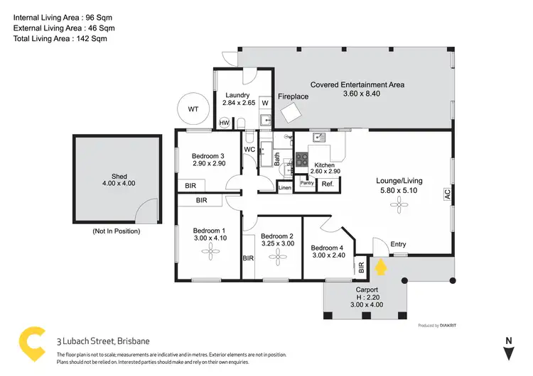 Floorplan of Homely house listing, 3 Lubach Street, Beenleigh QLD 4207