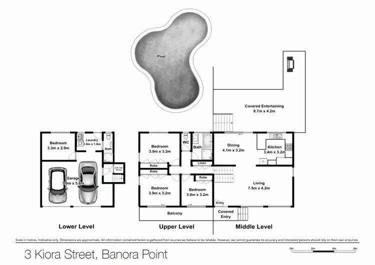 Floorplan of Homely house listing, 3 Kiora Street, Banora Point NSW 2486