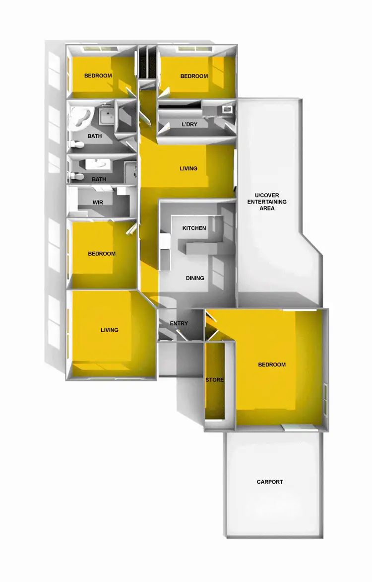 Floorplan of Homely house listing, 12 Dalpura Street, Buddina QLD 4575